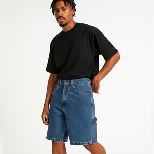Wu Wear Jorts 90s Tagged 32 *flawed Baggy Hip Hop Y2K